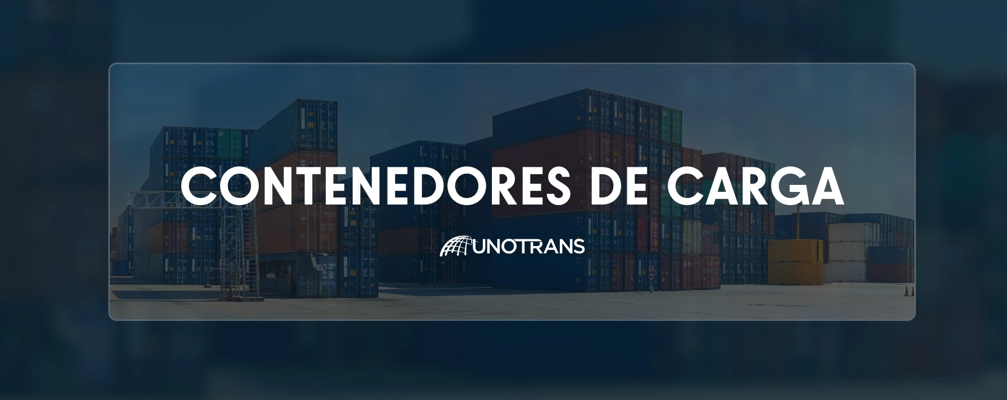 Portada con camión de carga y contenedor. Tipos de contenedores de carga en Honduras según reglamento IHTT